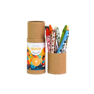 Alt-Eco (Colour) Plantable Crayons (9 pc) - Eco-Friendly Art Supplies