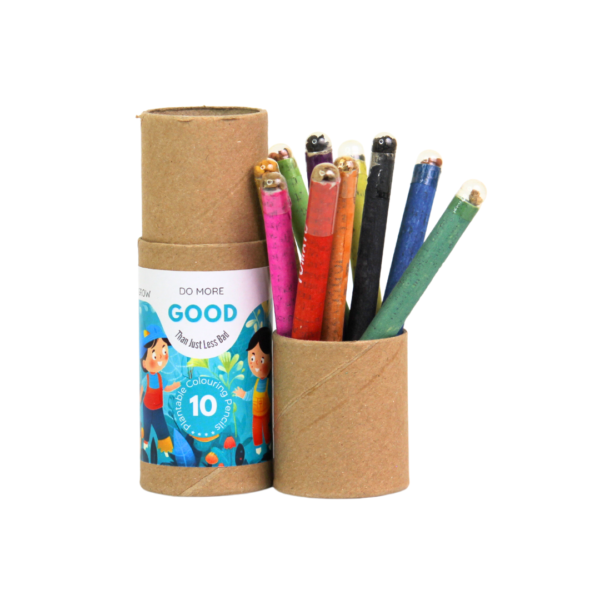Alt-Eco Colouring Mini Seed Pencils (10 pc) - Plantable Art Supplies