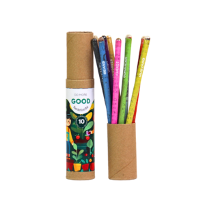 Anti-Plastic Colouring Seed Pencils (10 pc) - Plantable Art Supplies