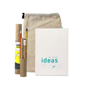 EasyGreens Plantable Stationery Bag - Eco Corporate Gift Mega Jute Bag