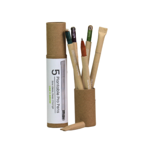 LuxeWrite Premium Plantable Pen Set (5pc) - Sustainable Elegance