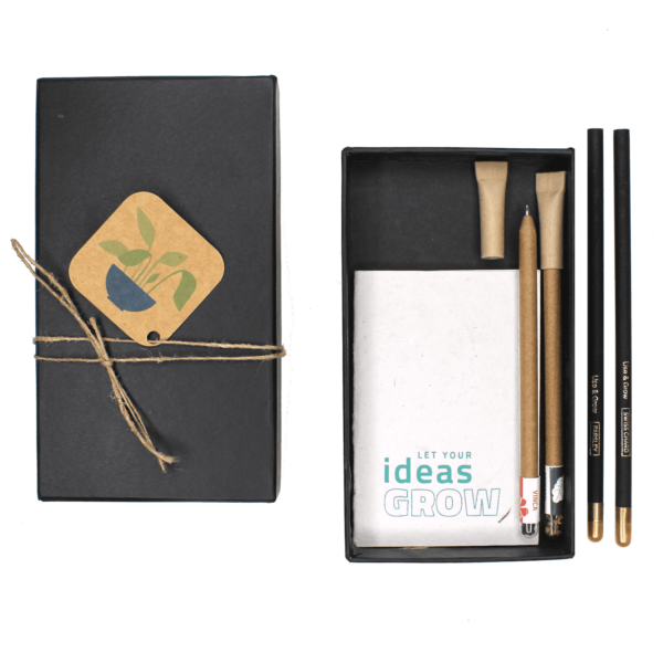 Pocket Plantable Stationery Box (2+2) - Eco Corporate Gift Eco Kits