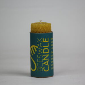 Eco Corporate Gift Natural Beeswax Candle - 3-inch Diwali Gift