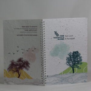 Inspire Write Plantable Sketchbook - 7"x10":72p | Eco-Friendly Stationery