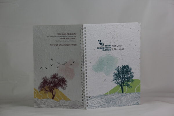 Inspire Write Plantable Sketchbook - 7"x10":72p | Eco-Friendly Stationery