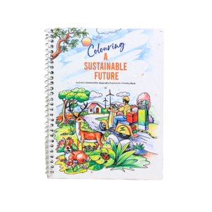 Sustainable Future Plantable coloring Book - 7"x10" | Eco-Friendly Stationery
